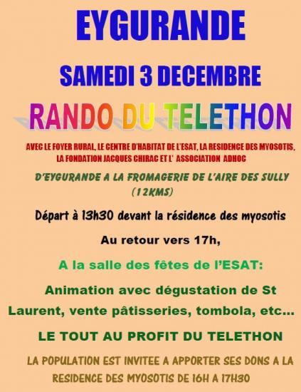 Rando telethon 2016